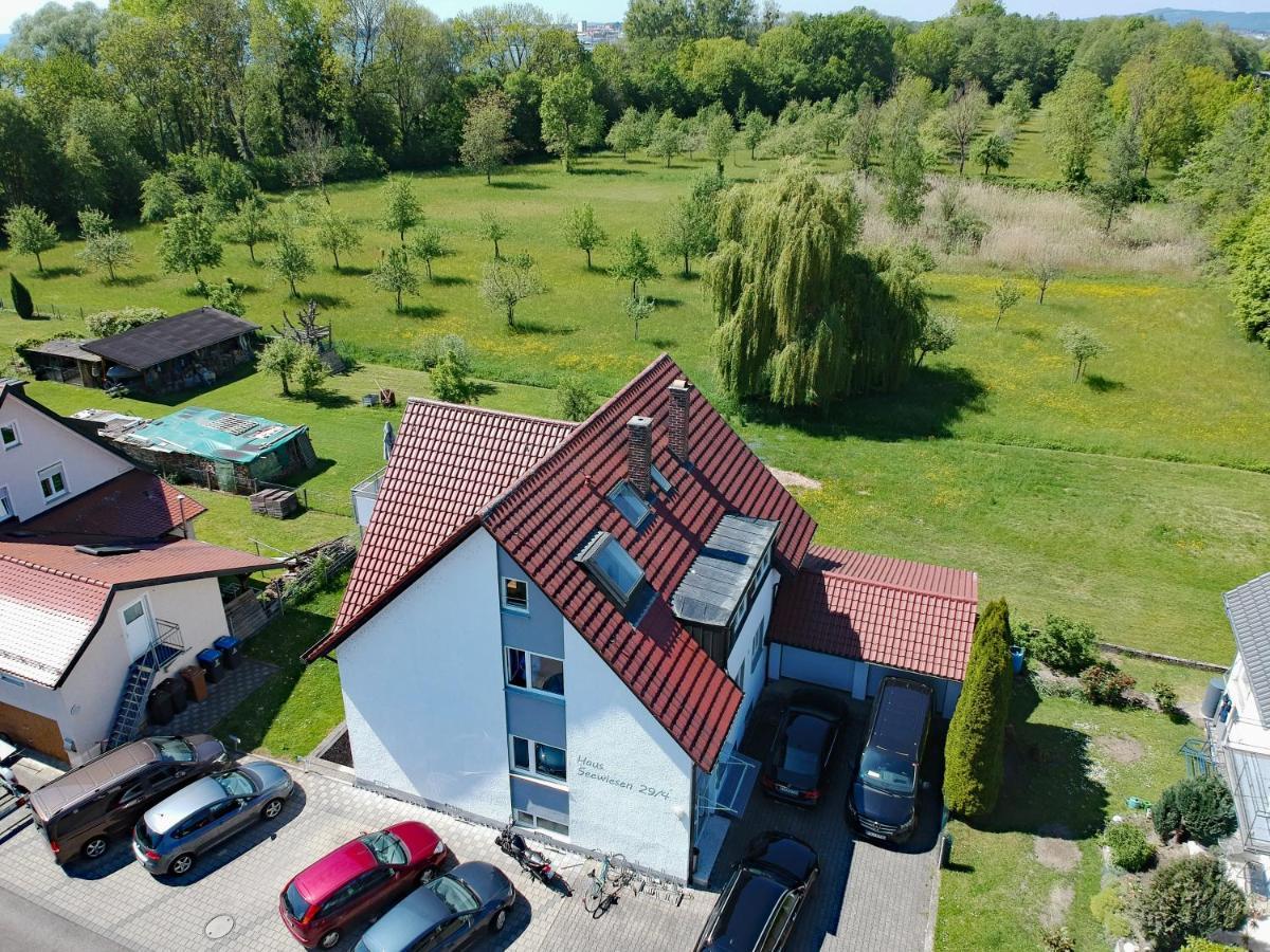 Ferien-Apartment Eisvogel Im Naturschutzgebiet Mit Privatstrand フリードリヒスハーフェン エクステリア 写真